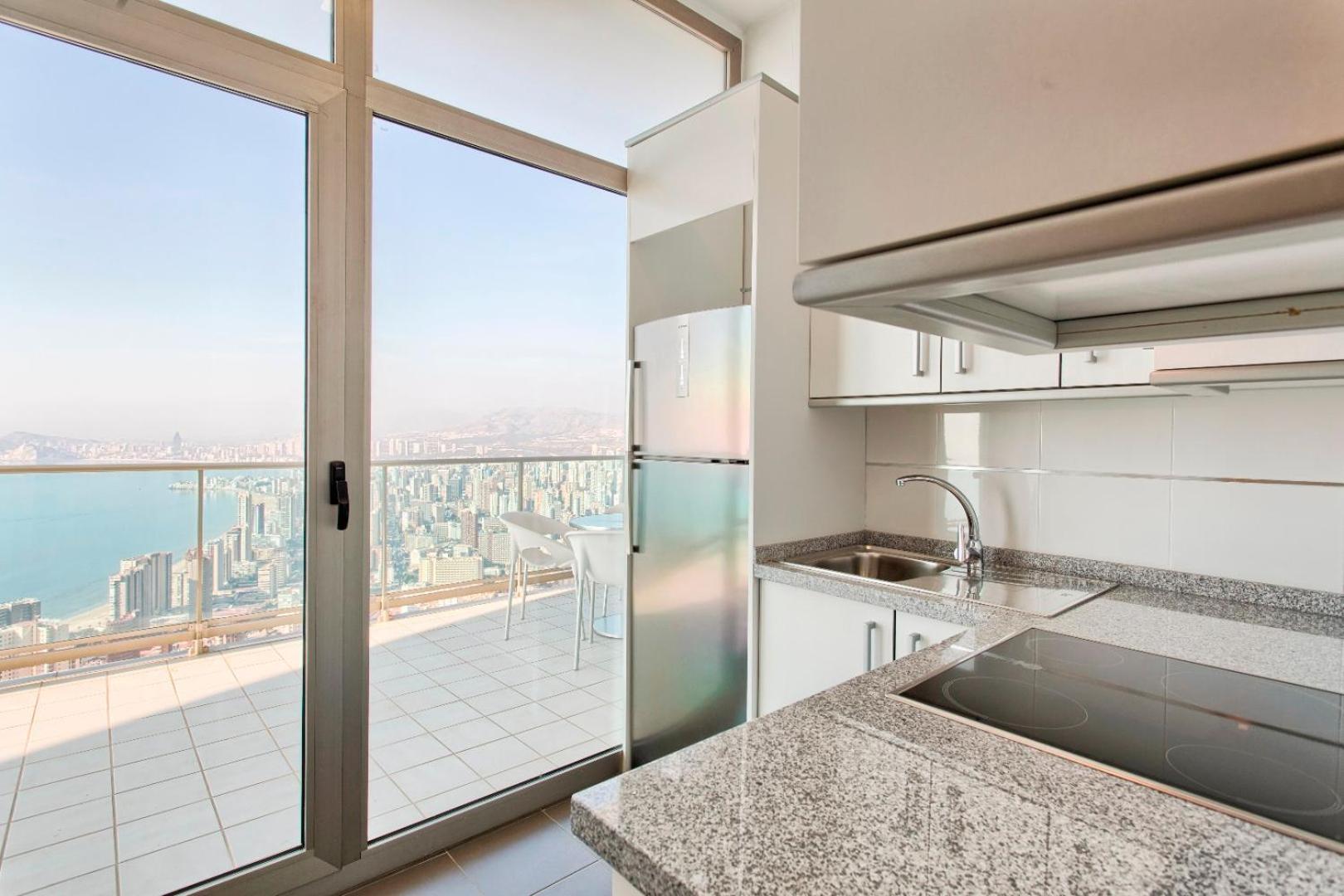 Luxury Apartment On The 40Th Floor With Amazing Views Benidorm Dış mekan fotoğraf
