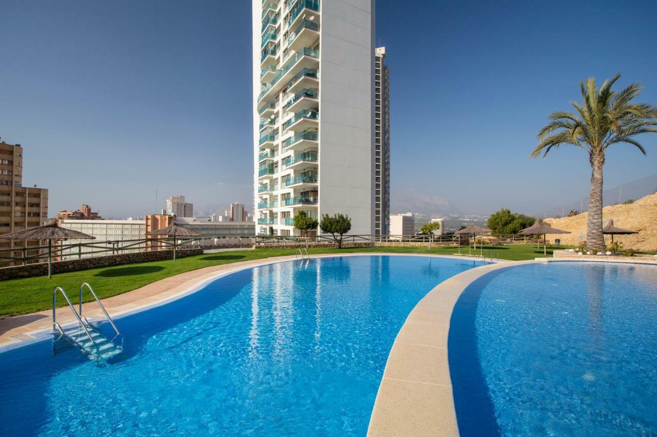 Luxury Apartment On The 40Th Floor With Amazing Views Benidorm Dış mekan fotoğraf