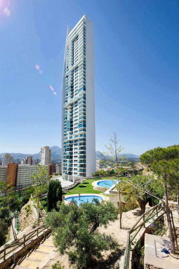 Luxury Apartment On The 40Th Floor With Amazing Views Benidorm Dış mekan fotoğraf