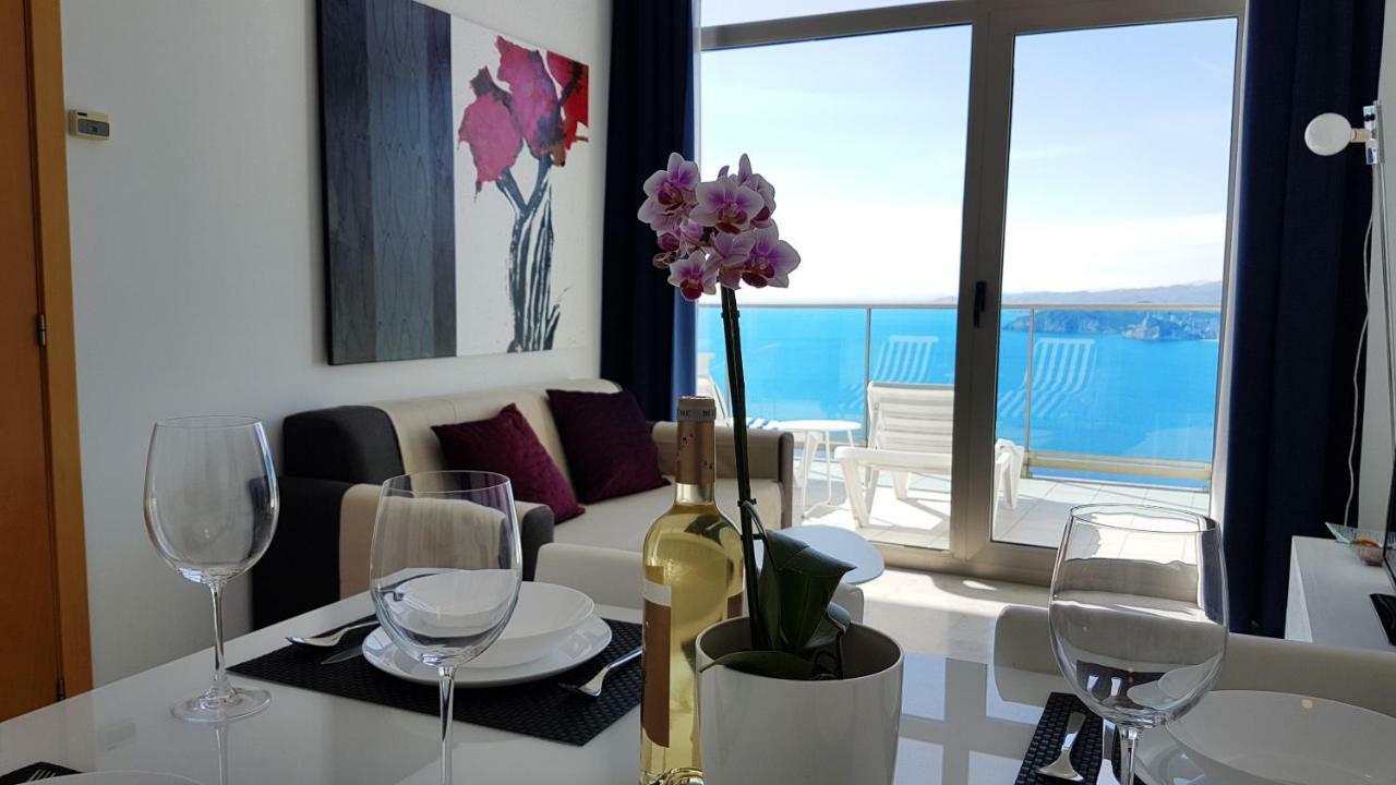 Luxury Apartment On The 40Th Floor With Amazing Views Benidorm Dış mekan fotoğraf