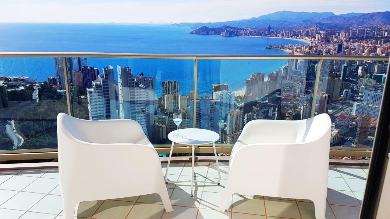 Luxury Apartment On The 40Th Floor With Amazing Views Benidorm Dış mekan fotoğraf