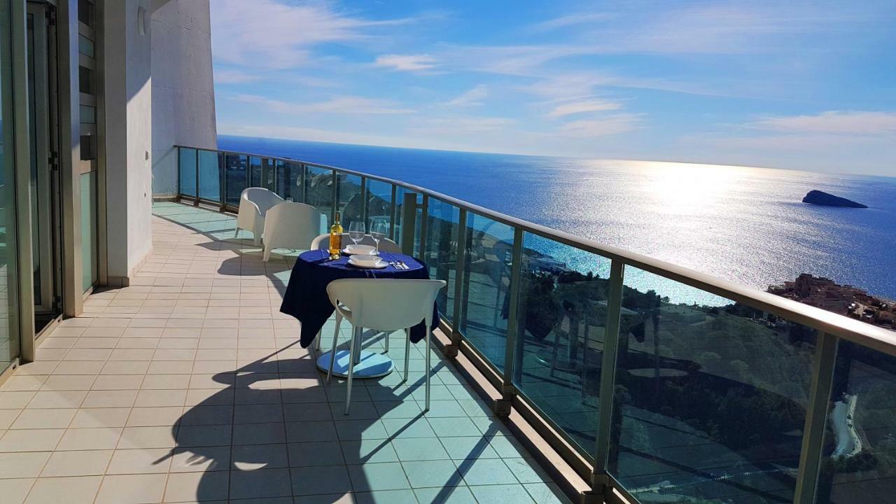 Luxury Apartment On The 40Th Floor With Amazing Views Benidorm Dış mekan fotoğraf