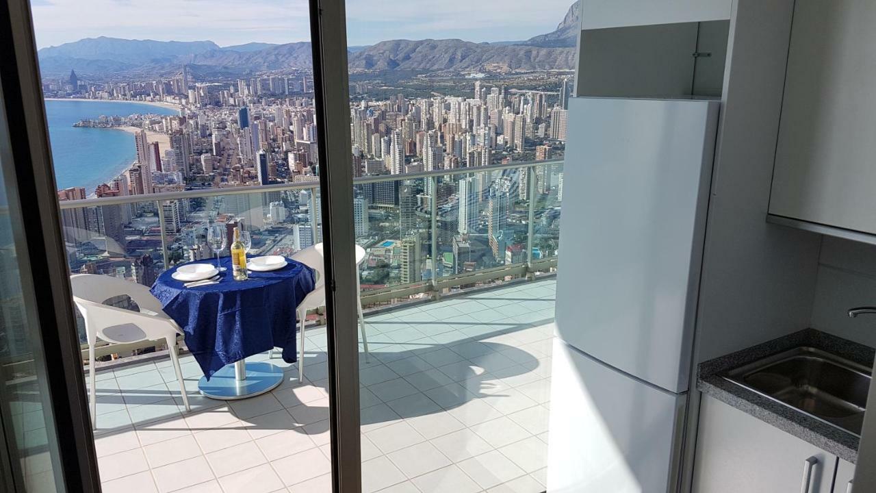 Luxury Apartment On The 40Th Floor With Amazing Views Benidorm Dış mekan fotoğraf