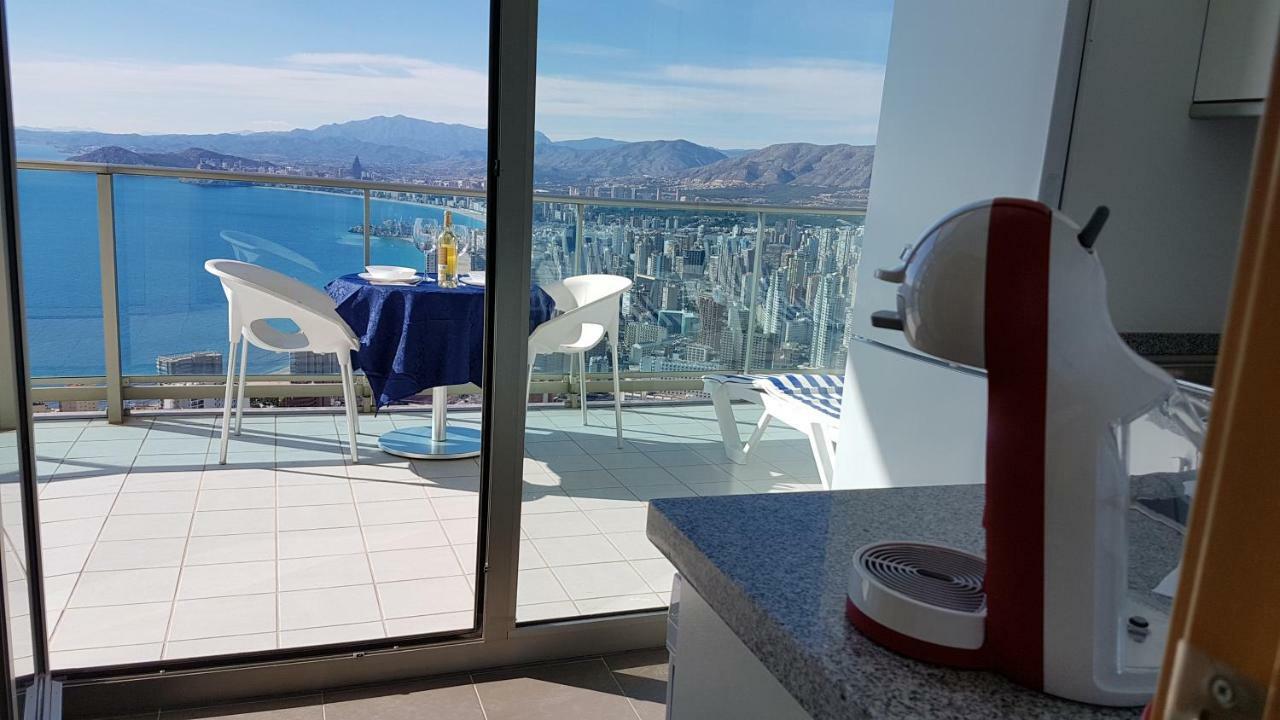 Luxury Apartment On The 40Th Floor With Amazing Views Benidorm Dış mekan fotoğraf